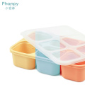 Low MOQ Baby Silicon Storage Box Food Containers