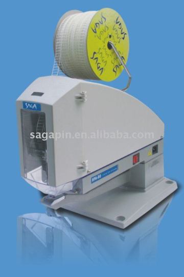 SAGA plastic staple machine