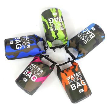Waterproof PVC Dry Bag with Shoulder Straps for Boating, Fishing, and Outdoor Activities (2L to 40L)