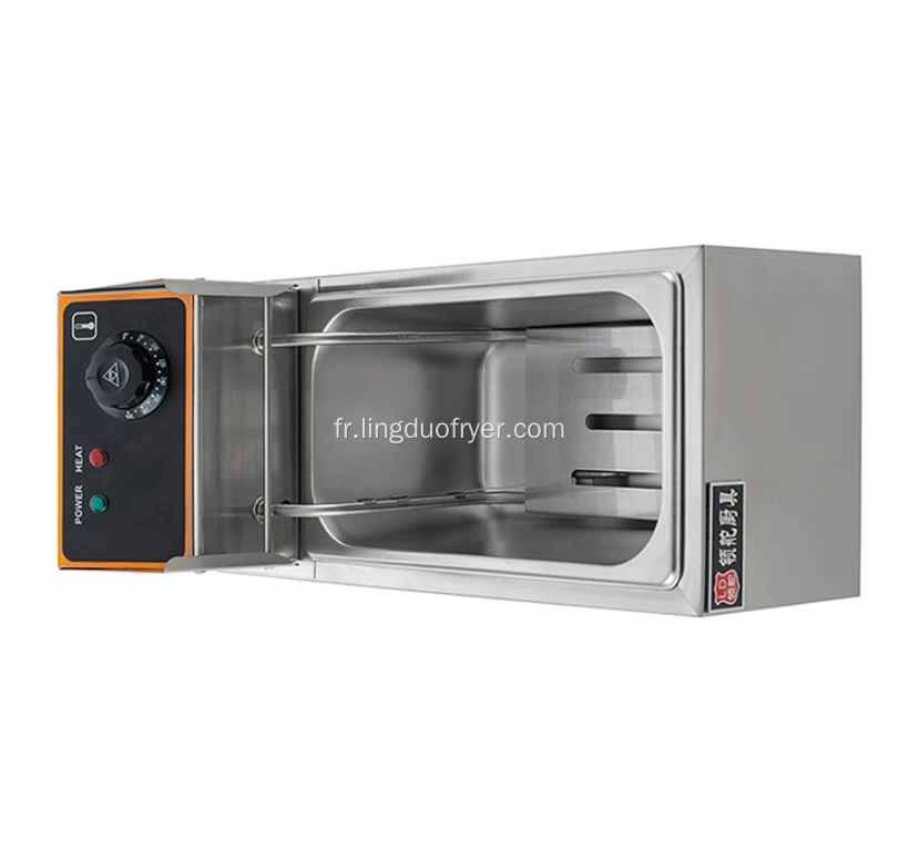 EH61 4L Fryer électrique monocylindre à haute efficacité