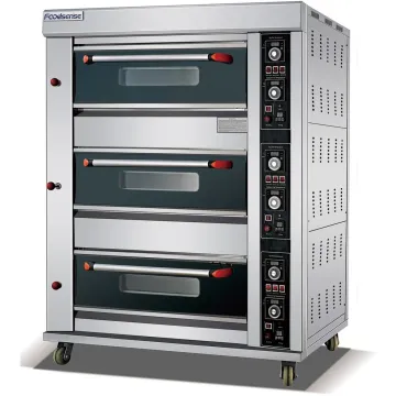LPG/Ng Gas Oven Stainless Steel Commercial Bread Baking Oven
