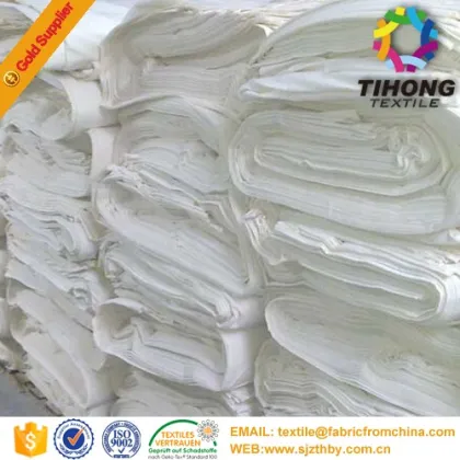 2016 hotsale grey polished cotton textile in fabric