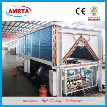 R407C / R410A / R134A เครื่องทำน้ำอุ่นแบบ Screw Air Cooled Water Chiller