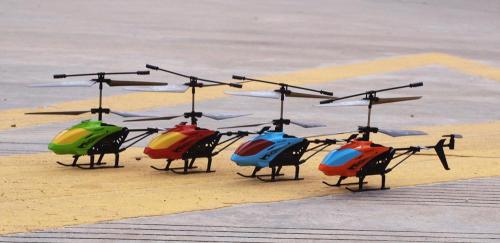 Helikopter RC Inframerah Berkepanjangan Dengan Gyro