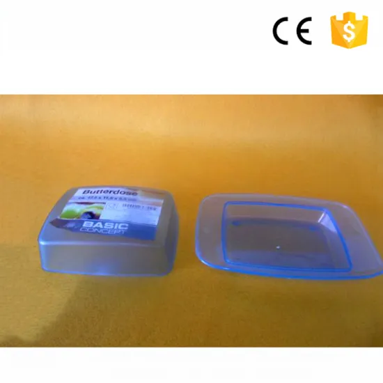 Custom Box Clear plastic window cup cake box cake food container