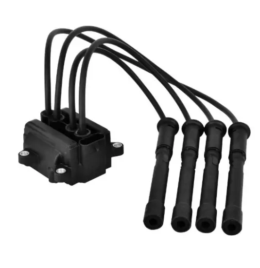 Replace Ignition Coil 8200025256, 0986221036, 22448-00QAD, 8200051128, 8200084401 for Renault SCENIC II, TRAFIC II, and LAGUNA II