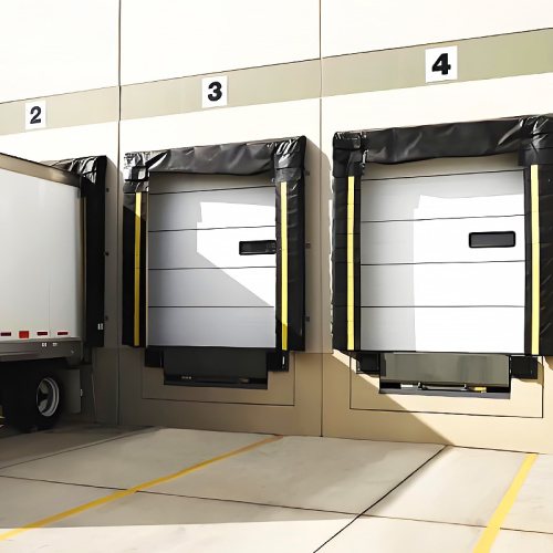 Automatic high speed industry sectional door
