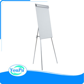 Customzied mobile adjustable flip chart tripod whiteboard