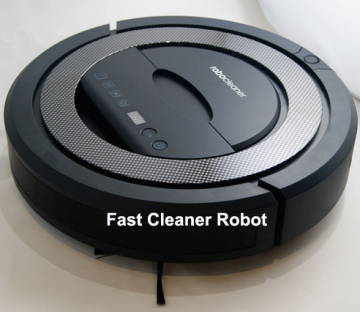 Best recommend Top-Grade 6 in 1 multifunction bagless vacuum cleaner robot with V-shaped 2 pieces rolling brush