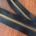Heavy duty  brass separating zippers for luggage