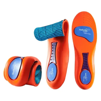 Men's and Women's Sport Shoes Insoles: Shock Absorption, Deodorant, Breathable Cushion Orthopedic Inserts