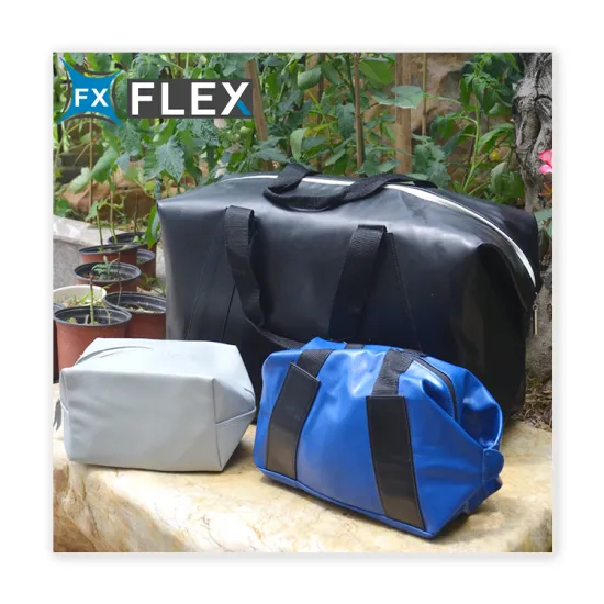 Weldable 500D PVC Fabric Tarpaulin Bag Material