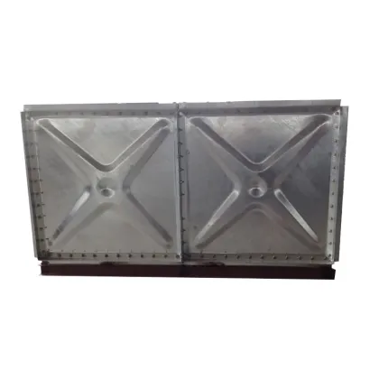 Hot DIP Galvanized Pressed Steel Iron Water Storage Tank