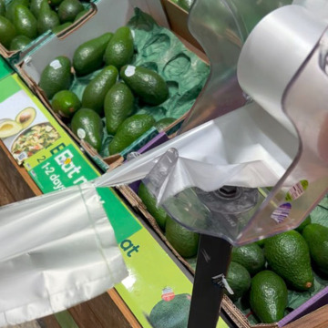 Supermarket Produce Bags on Roll