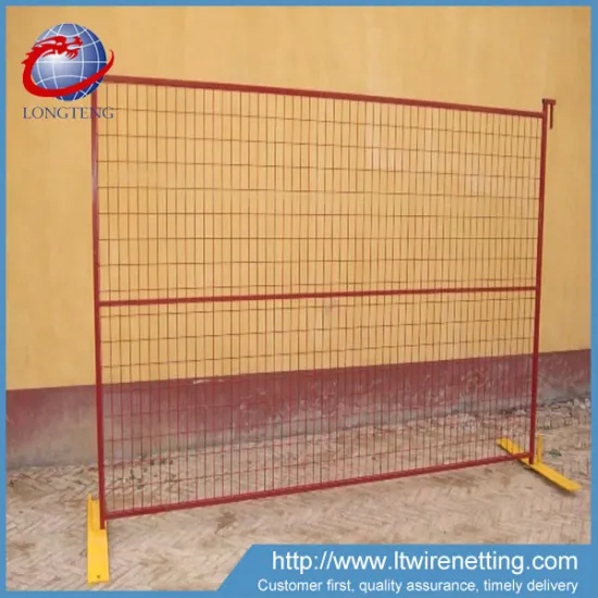 Export to Canada cheap wrought iron temporary fence panels