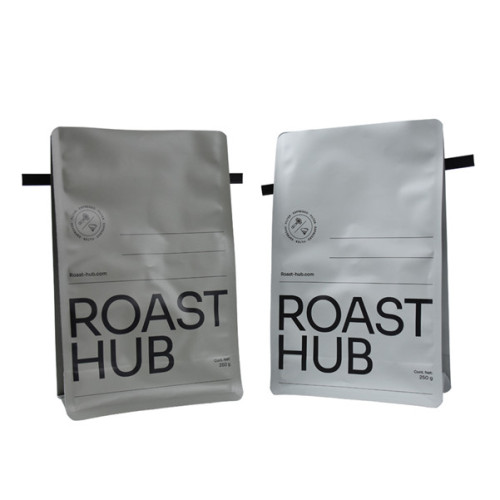 Printed Clear Plastic Bag Biodegradable Kraft Paper Coffee Packaging Bags Spout Pouch For Food Packaging