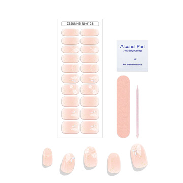 Hot Sell Nail Wraps - Leidankou Uv Gel Nail Sticker Factory