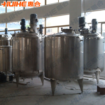 Jacketed Mixing Vessel with Agitator for Chemical Blending