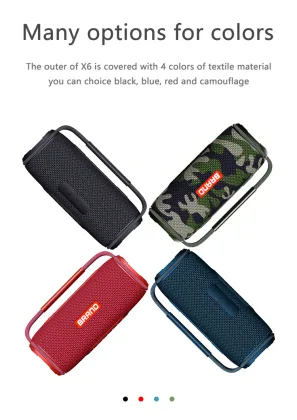 Smart Wireless Bluetooth Speaker With Micro FM Radio