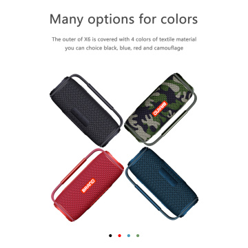 Roterende draadloze Bluetooth-luidspreker met led-licht