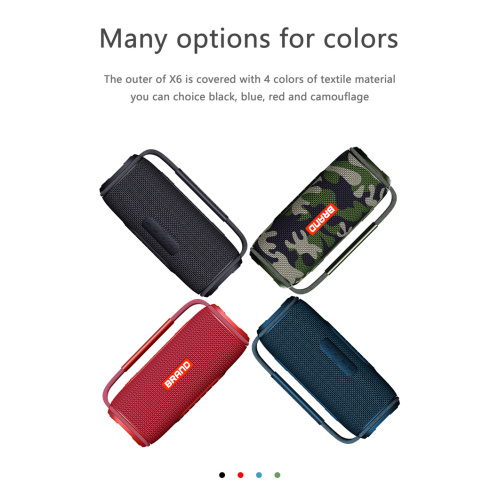 Portable Wireless Bluetooth Speaker with 5200 mAh Battery