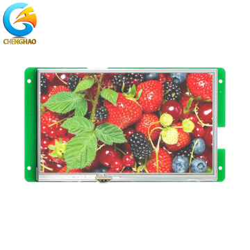 Pembekal China 7 inci 800x480 Resolusi LCD Custom