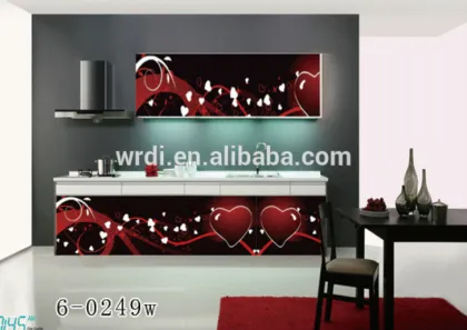 Decorative board for kitchen cabinet