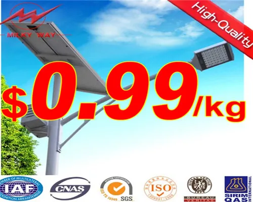 Q235 3m-30m height street lighting poles