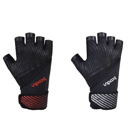 Half Finger Gym Gloves Weight Lifting Gloves Body Building Training Sports Gym Gloves Body Building Training Sport Fitness Glove