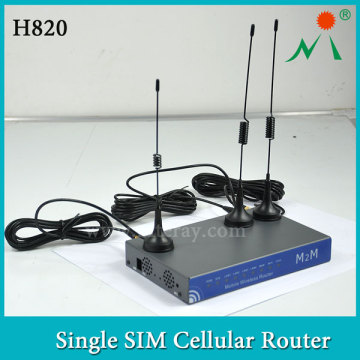 3G 4G Wireless Router with WiFi, GPS, RS232, Dio Features