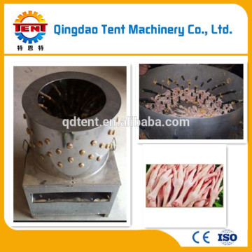 Automatic Chicken Feet Barking Processing Machine / Chicken Feet Peeling Machine