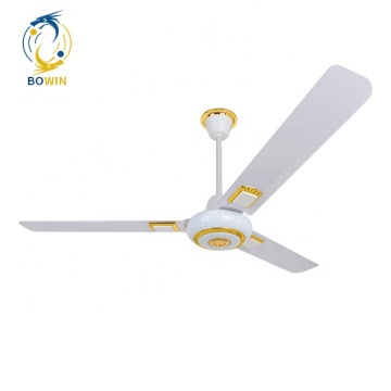 Modern 220V 56 Inch 3 Speeds 3 Wings Black Iron Blade Ceiling Fans for Living Room Home Appliances from Vietnam