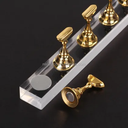 Magnetic Chess Nail Tip Practice Stand Holder for Wholesale Nail Polish Display