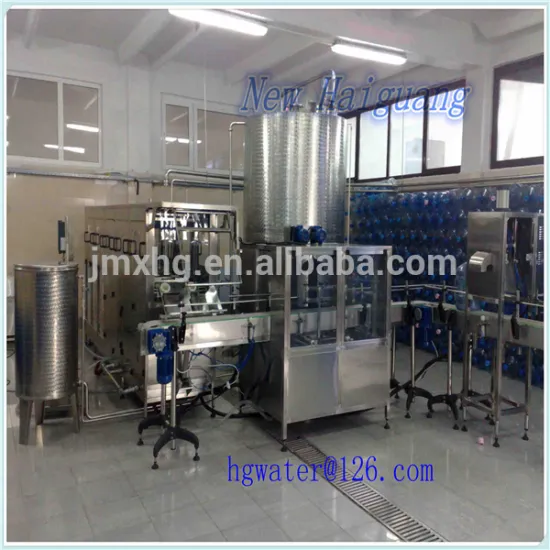 19L or 5 gallons bottled water full prodction line