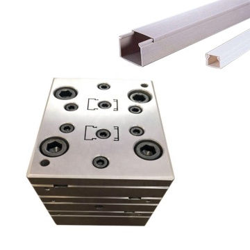 UPVC Mould Plastic Profile Extrusion Mold for PVC Cable Trunking