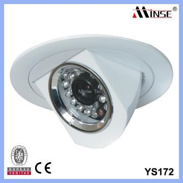 Unique Ceiling Mount Infrared CCTV Camera, Metal Housing Dome Camera