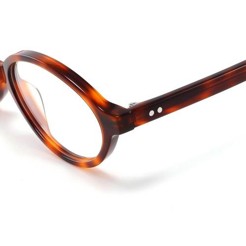 Custom Women Vintage Oval Acetate Optical Glasses
