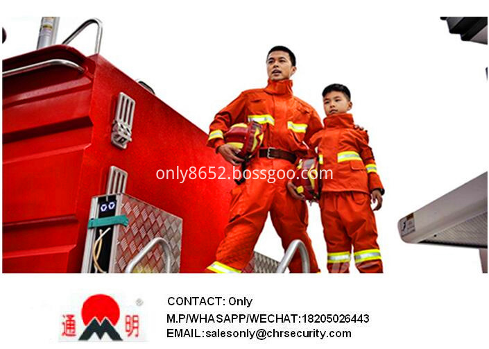 Other baby photos wear mini reflective fire suits