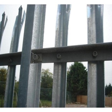 professional powder coated palisade fence/garden fence