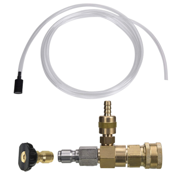Adjustable Chemical Injector Kit for Pressure Washer: Enhancing Cleaning Efficiency with 3/8 Inch Soap Injector