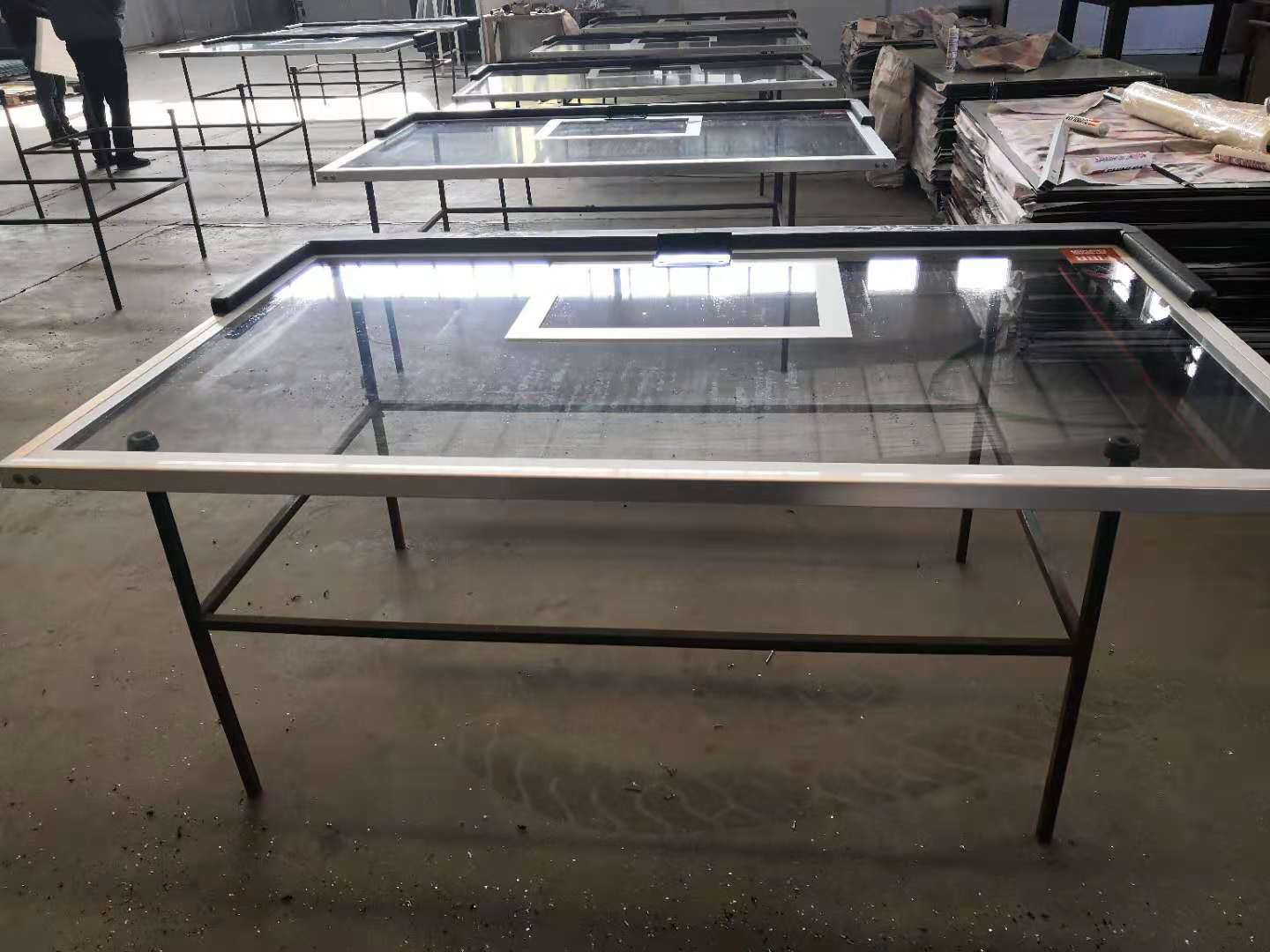 FIBA tempered glass backboard