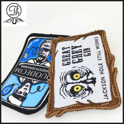 Iron-On Embroidered Pat Patches for Clothing