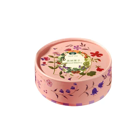 Rolled Edge Cylinder Paper Tube Packaging for Wine (TW-PGB0070)