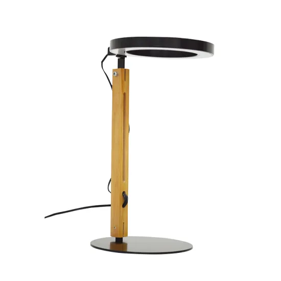2020 New Morden Fashion High Lumen Wooden Led Table Lamp With Online Switch