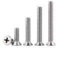 DIN965 Stainless Steel Cross Countersunk Head Machine Screw