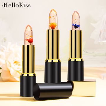 ลิปสติก Jelly Crystal Crystal Flower: อุณหภูมิอุณหภูมิวิเศษเปลี่ยนมอยส์เจอร์ไรเซอร์และบาล์ม