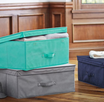 Underbed Simple Bin, storage bins, storage box, kids storage bins