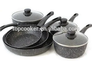 aluminum stone chef cookware sets
