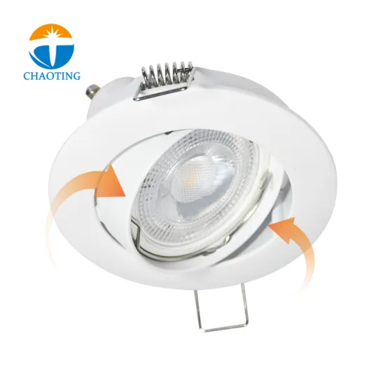 Ceiling Lighting: Die Casting Aluminum Housing Round GU10 MR16 Fixture