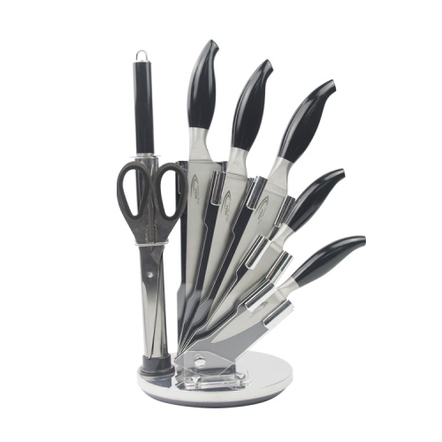 Conjunto de facas de cozinha 8pcs em aço inoxidável